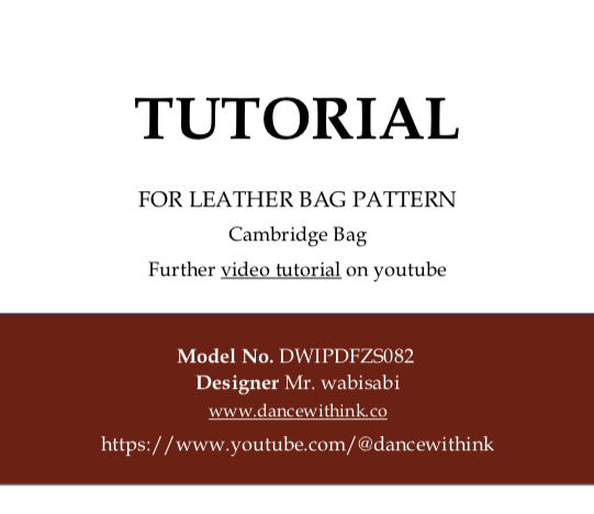 Kraft Pattern|Satchel Bag|DWIPDFZS082