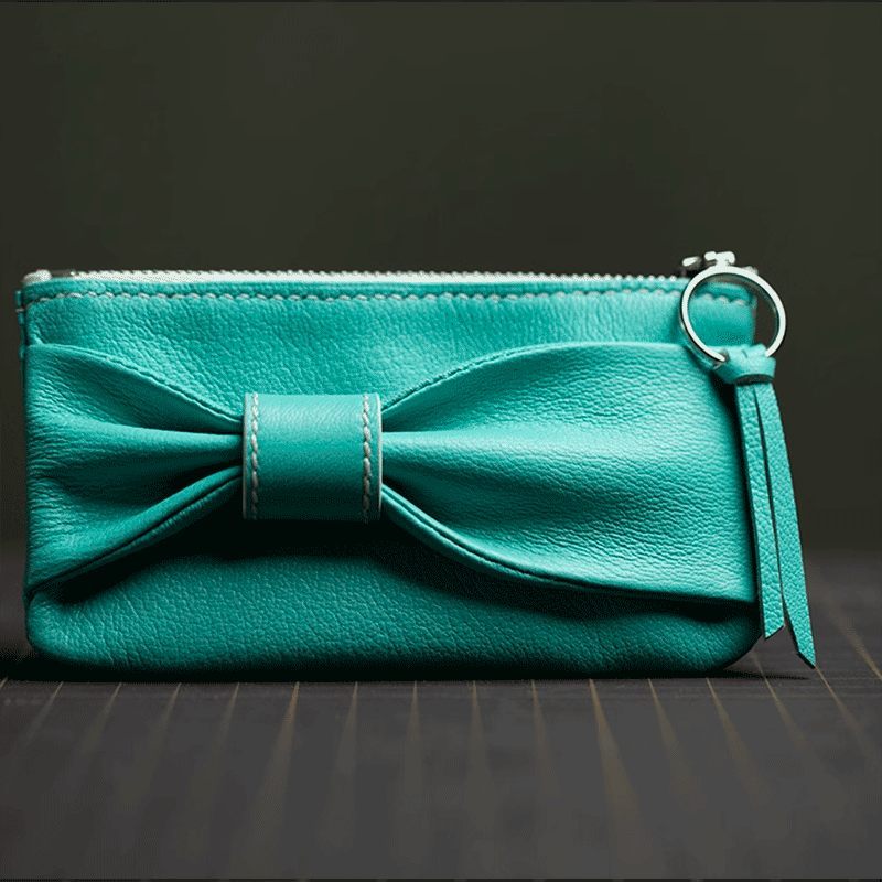 Kraft Leather Wallet Pattern | Bow Tie Wallet | DWIPDFZS95