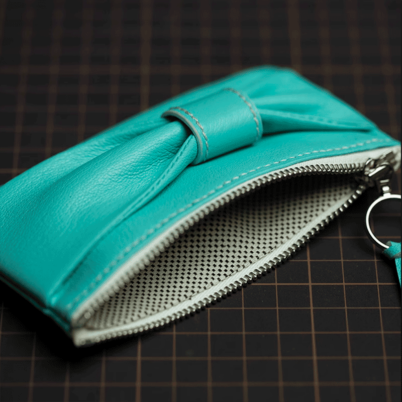 Kraft Leather Wallet Pattern | Bow Tie Wallet | DWIPDFZS95