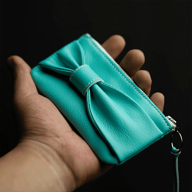 Kraft Leather Wallet Pattern | Bow Tie Wallet | DWIPDFZS95