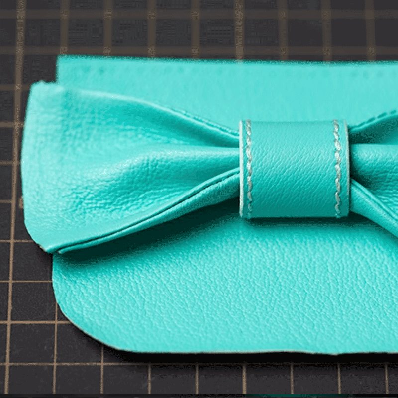 Kraft Leather Wallet Pattern | Bow Tie Wallet | DWIPDFZS95