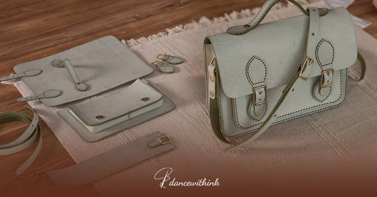 Real Leather Inspired Herbag Zip Bag DIY Kit