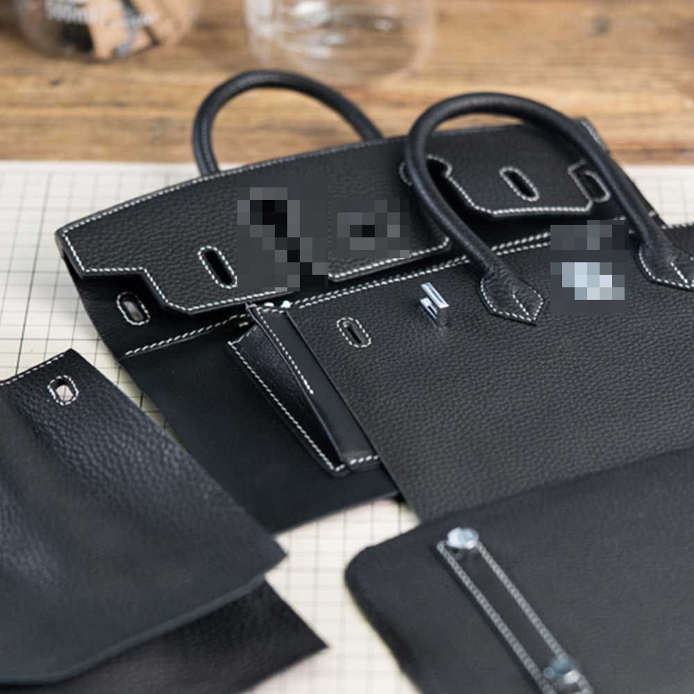 Kraft Leather Bag Pattern - Retourne Beki - DWIPDFZS165