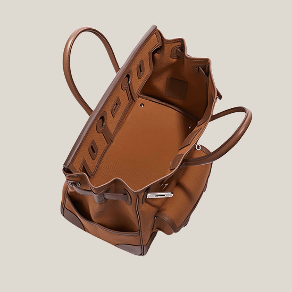 Kraft Leather Bag Pattern - Karco 35