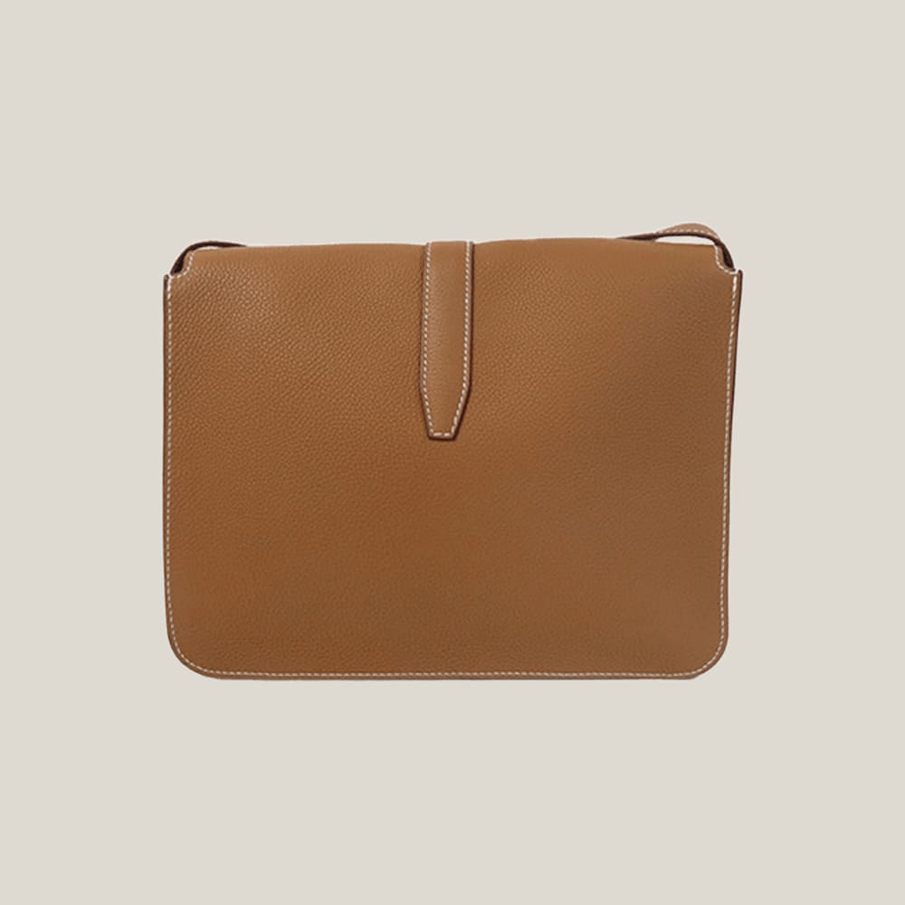 Kraft Leather Bag Template - Steve Messenger Bag