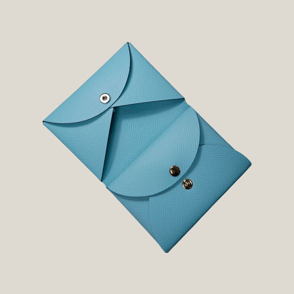 Kraft Leather Bag Template - Calvi Cardholder