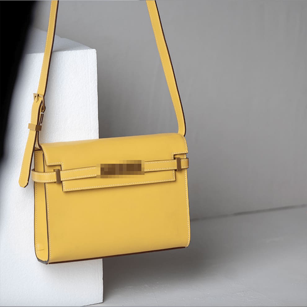Kraft Leather Bag Pattern - Manhaden - DWIPDFZS212