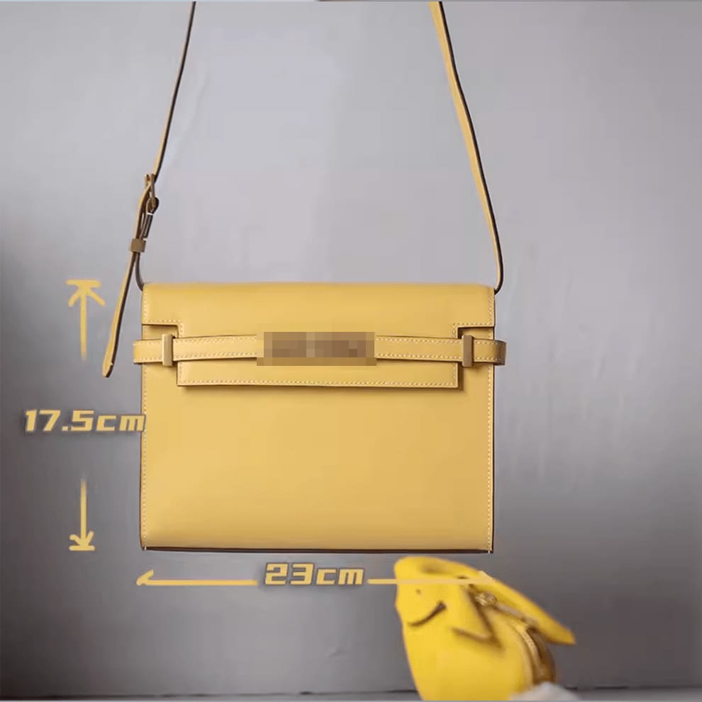 Kraft Leather Bag Pattern - Manhaden - DWIPDFZS212