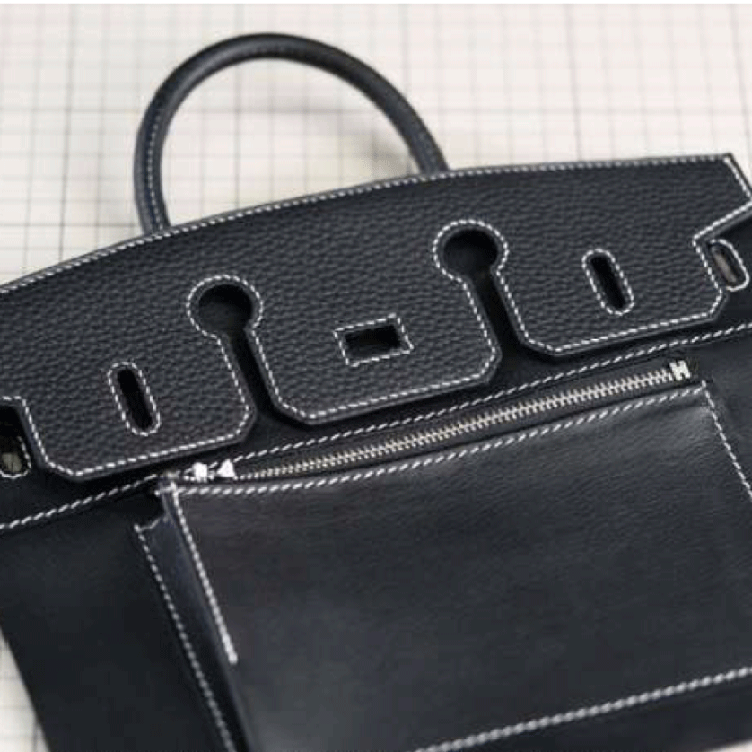 【3rd Anniversary】DIY Leather Bag Kit - Retourne Birkin 25 Inspired Bag - DWIPDFZS165