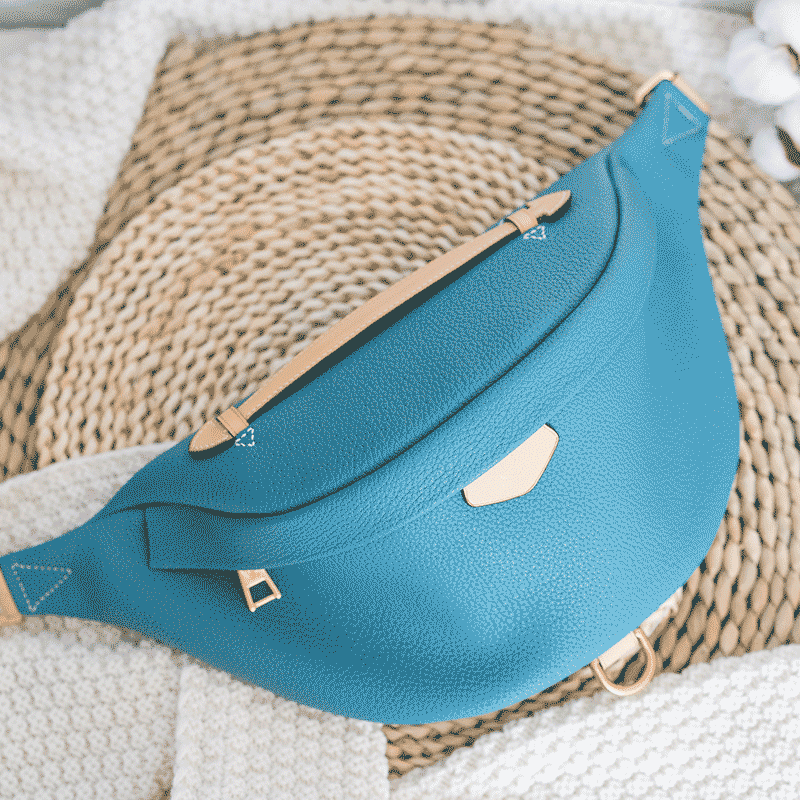 Bag Hardware Set - Fanny Pack Leather Bag - DWIPDFZS189