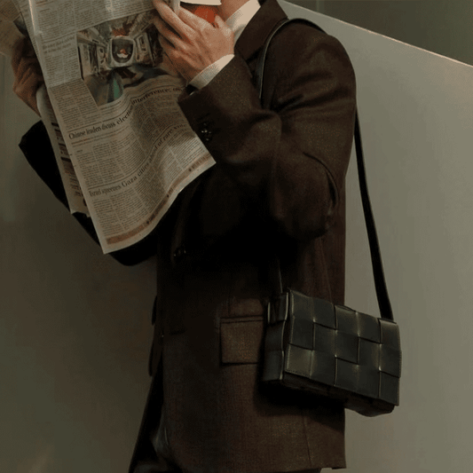 Kraft Leather Bag Pattern - Brade Messenger - DWIPDFZS220