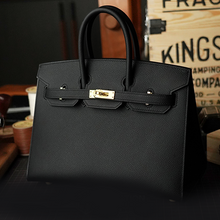 Load image into Gallery viewer, DIY Leather Bag Kit - Birkin 25 Inspired Bag| DWIBKS230411
