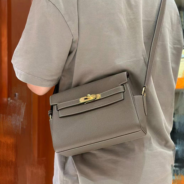 DIY Leather Bag Kit - Kelly Messenger Inspired Bag - DWIPDFZSZ01
