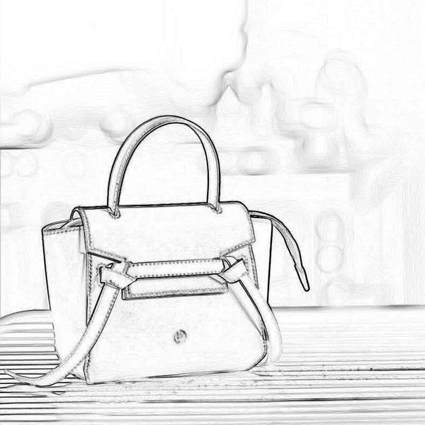 Bag Hardware Set - Belt Bag Inspired - DWIPDFZS154