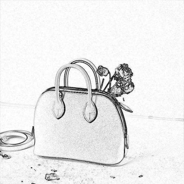 Kraft Leather Bag Pattern - Bolide Bag Inspired Template - DWIPDFZS090
