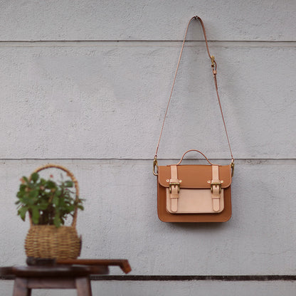 Kraft Pattern｜Satchel Bag｜DWIPDFZS082
