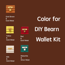 Load image into Gallery viewer, DIY Small Leather Goods Kit | Bearn Inspired Wallet | DWIPDFZS137
