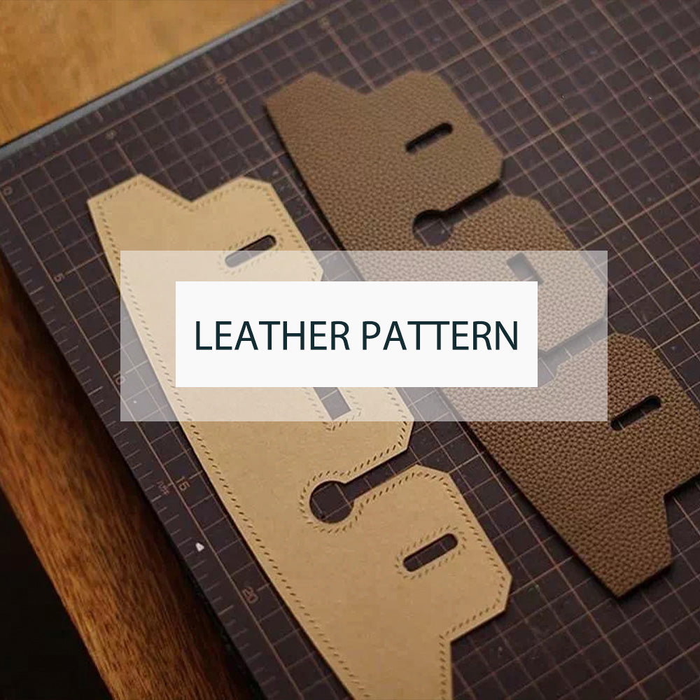 DIY Leather Bag Kit - Sellier Birkin 25 Inspired Bag - DWIBKZS131