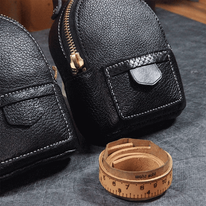 Kraft Leather Bag Pattern | Wrist Bag |  DWIPDFZS105