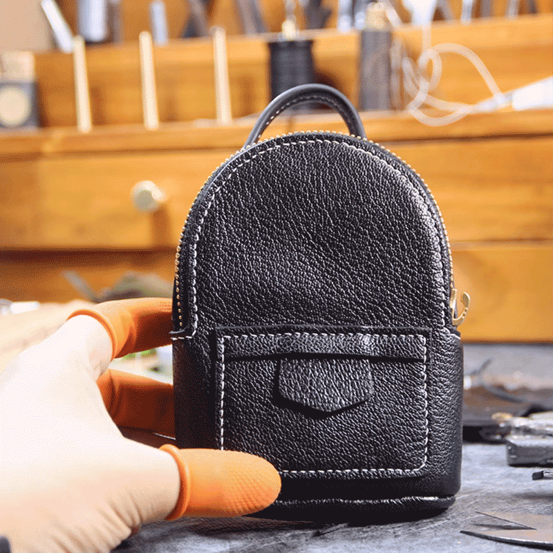 Kraft Leather Bag Pattern | Wrist Bag |  DWIPDFZS105