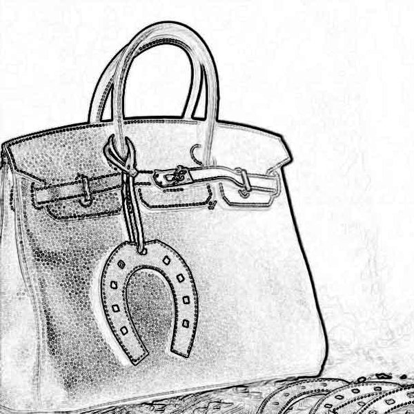 DIY Bag Charm Kit - Horseshoe Inspired - DWIPDFZS085