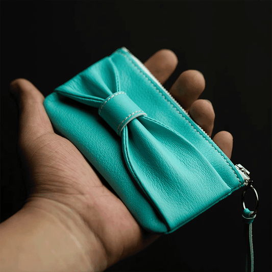 Kraft Leather Wallet Pattern | Bow Tie Wallet |  DWIPDFZS95