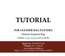 Load image into Gallery viewer, PDF Pattern - Halzan Inspired Bag - DWIPDFZS145
