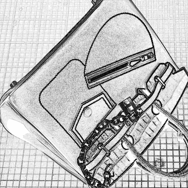 DIY Leather Bag Kit - Birkin Rock Bag -  DWIPDFZS165R
