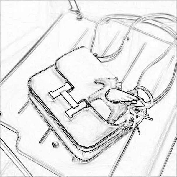 Bag Hardware Set - Constance Bag Inspired - DWIPDFZS077