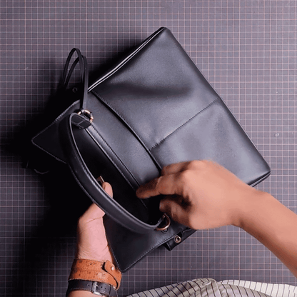 Kraft Leather Bag Pattern - Ridio - DWIPDFZSRODEO