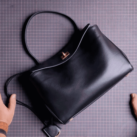 Kraft Leather Bag Pattern - Ridio - DWIPDFZSRODEO