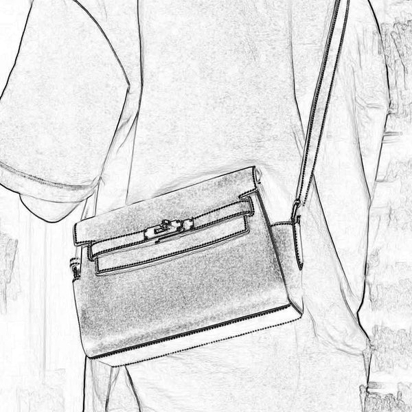 Bag Hardware Set - Kelly Messenger Bag - DWIPDFZSZ01