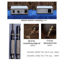 Load image into Gallery viewer, MASON M-120 Electric Leather Creaser

