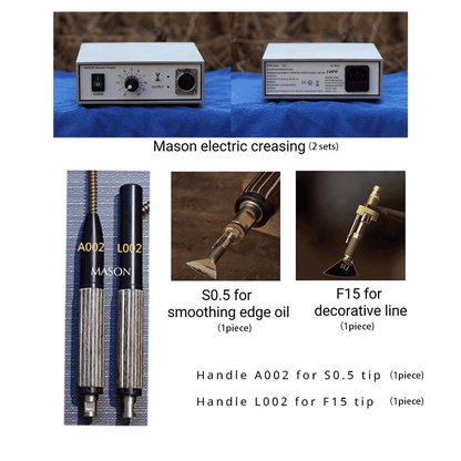 MASON M-120 Electric Leather Creaser