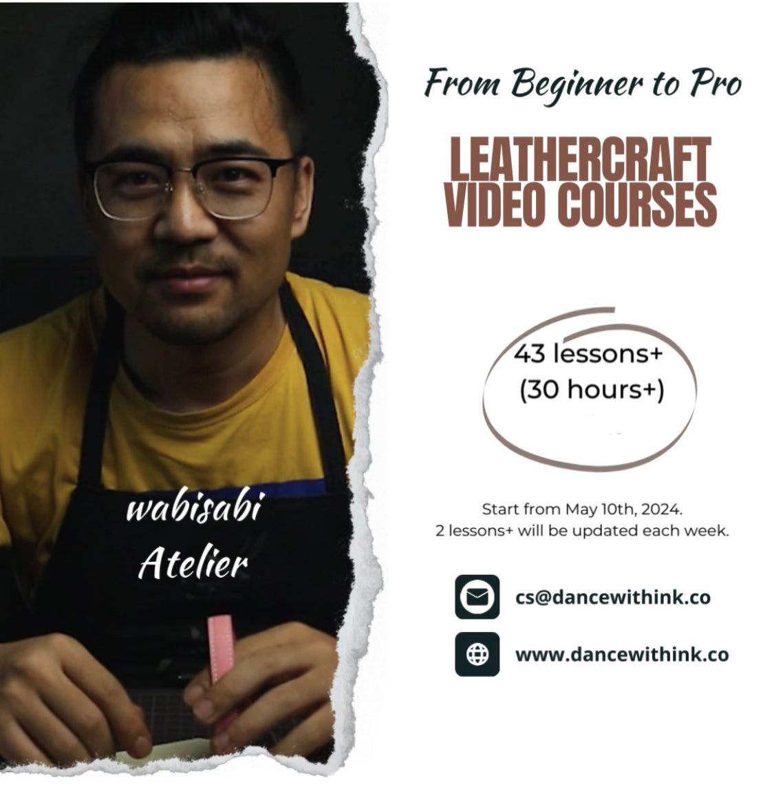 Systematic Leather Craft Course | From Beginner to Pro