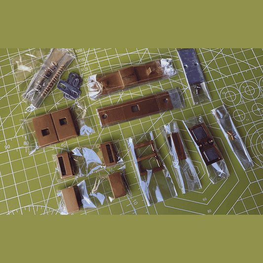 Bag Hardware Set - Manhaden Clutch - DWIPDFZS158