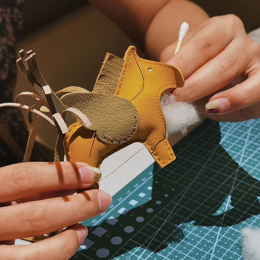 DIY Leather Bag Charm Kit - DWIBCFH231001