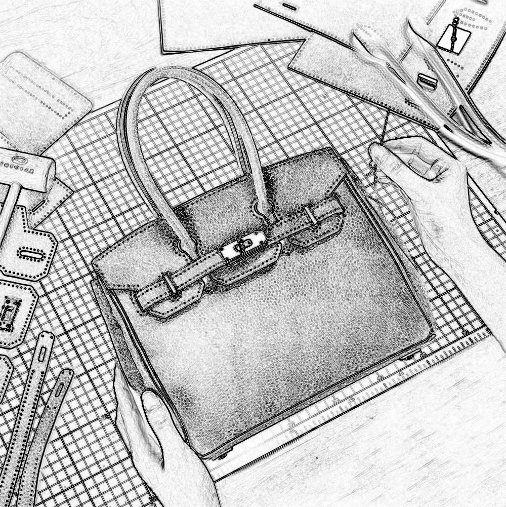 DIY Leather Bag Kit - DWIDB843