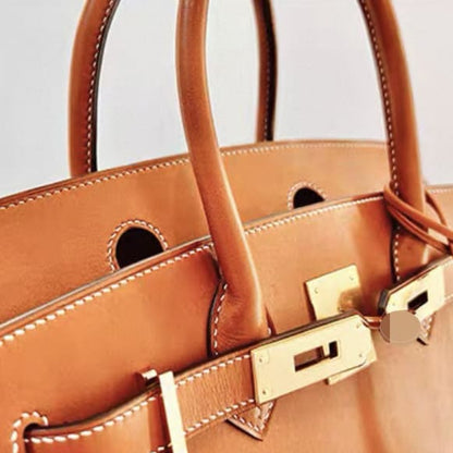 Kraft Leather Bag Pattern - Sellier Beki Bag