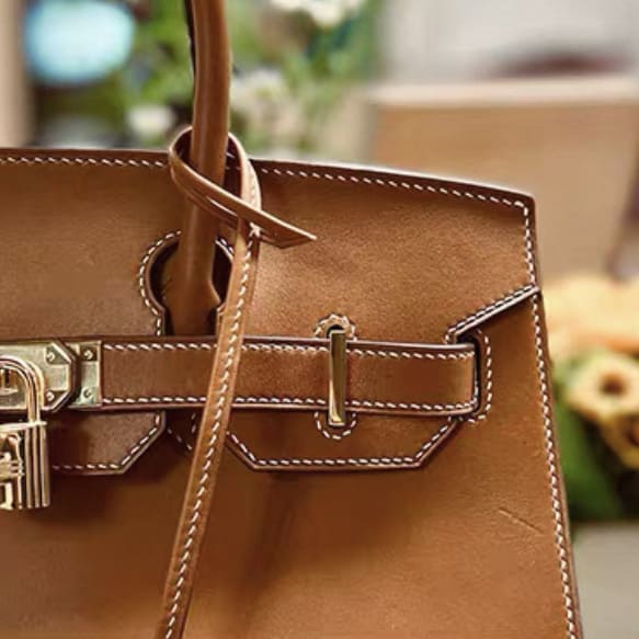 Kraft Leather Bag Pattern - Sellier Beki Bag