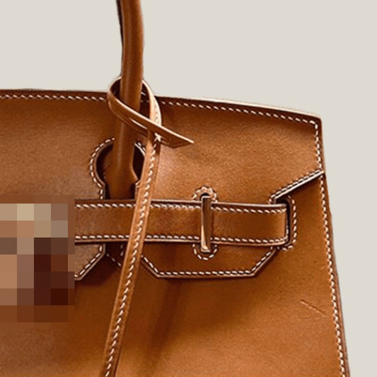 Kraft Leather Bag Pattern - Sellier Beki Bag