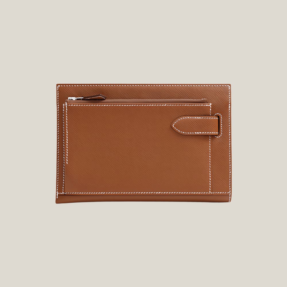 Kraft Leather Bag Template - Haka Demi Wallet
