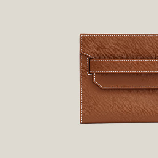 Kraft Leather Bag Template - Haka Demi Wallet
