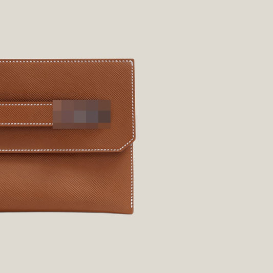 Kraft Leather Bag Template - Haka Demi Wallet