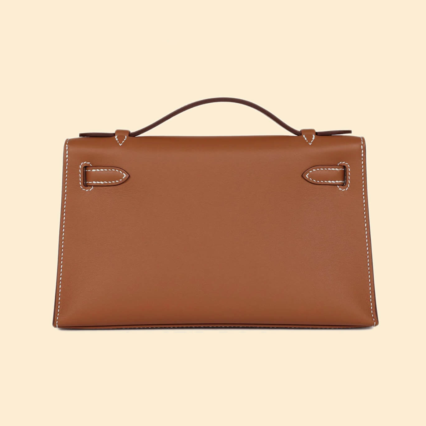 Kraft Leather Bag Pattern - Kerli Pochide Clutch