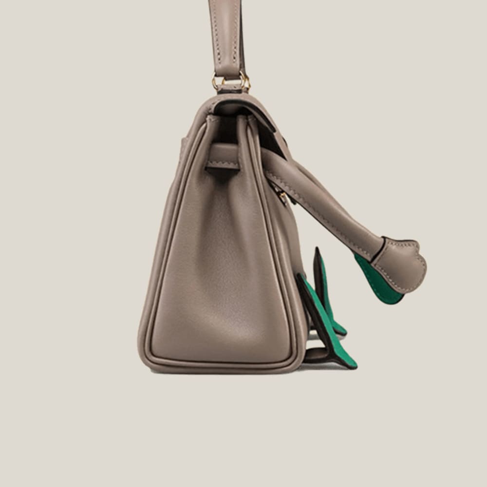 Kraft Leather Bag Pattern - Kerli Doll Smile