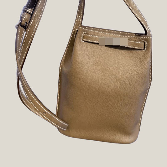 Kraft Leather Bag Template - Kerli Hobo Mini