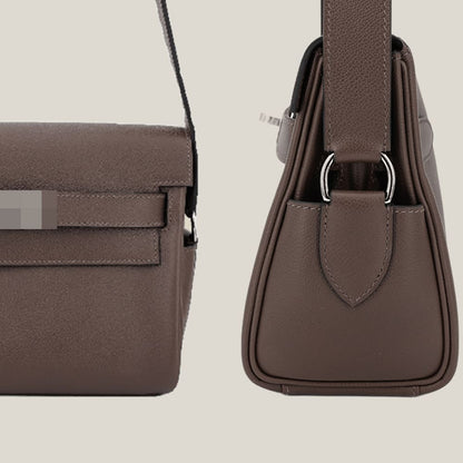 Kraft Leather Bag Pattern - Kerli Messenger PM 25