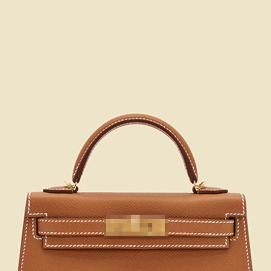 Kraft Leather Bag Pattern - Kerli Bag