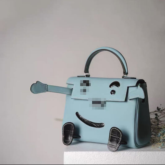 Kraft Leather Bag Pattern - Kerli Doll - DWIPDFZS092